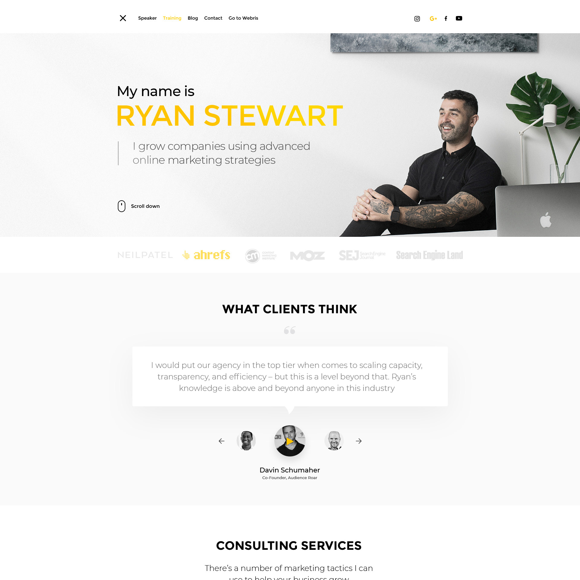 It is the personal site of Ryan Stewart and the latest design in Wordpress.

http://ryanwashere.com



 … Read more